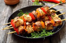 CHICKEN  GARLIC KEBAB